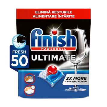 Dishwasher Capsules FINISH 50tab Ultimate Fresh 263050 Imagini