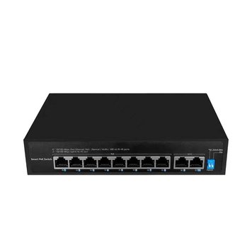 SMART POE SWITCH 8+2 Port ENKI AI82 [negru] AI82 фото