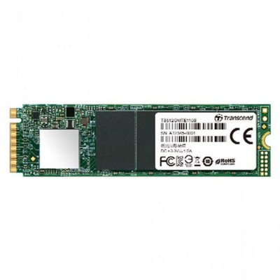 .M.2 NVMe SSD 128GB Transcend 110S [PCIe 3.0x4, R/W:1800/1500MB/s, 180/150K IOPS, SM2263, 3DTLC] 90094 фото