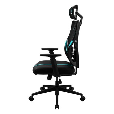 Gaming Chair ThunderX3 Yama1 Black/Cyan, User max load up to 150kg / height 165-180cm 132980 фото