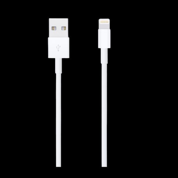 Original Apple Lightning to USB Cable (1 m), Model A1480, White 224988 фото