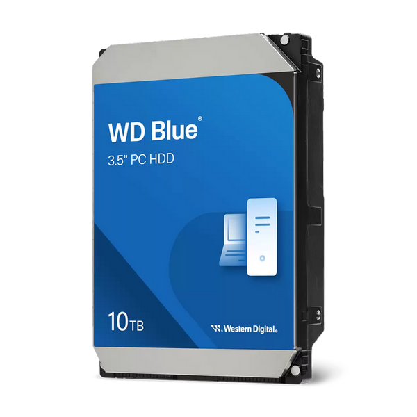 3.5" HDD 10.0TB-SATA-512MB Western Digital "Blue (WD100EAGZ)", PC Desktop, CMR, 7200rpm 251275 фото
