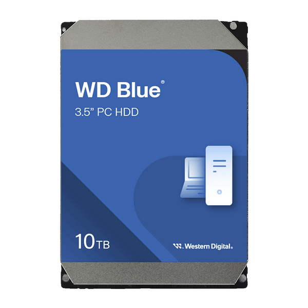 3.5" HDD 10.0TB-SATA-512MB Western Digital "Blue (WD100EAGZ)", PC Desktop, CMR, 7200rpm 251275 фото