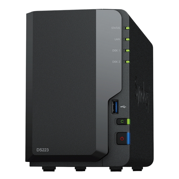 SYNOLOGY "DS223", 2-bay, Realtek 4-core 1.7GHz, 2GB DDR4 200604 Imagini