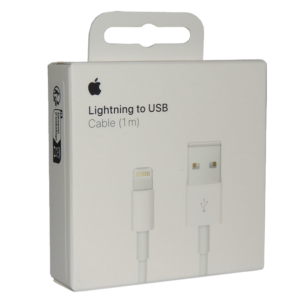 Original Apple Lightning to USB Cable (1 m), Model A1480, White 224988 фото
