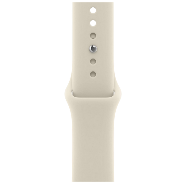 Apple Watch Series 12 GPS, 42mm Light Gold Aluminium Case with Sand Sport Band - S/M MJED4 272430 Imagini
