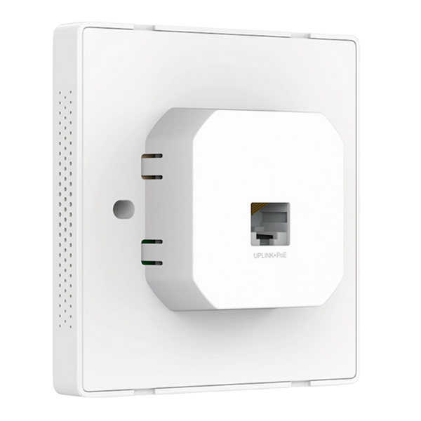 Wi-Fi N Access Point TP-LINK "EAP115-Wall", 300Mbps, Omada Centralized Management, PoE, Wall-Plate 84941 фото