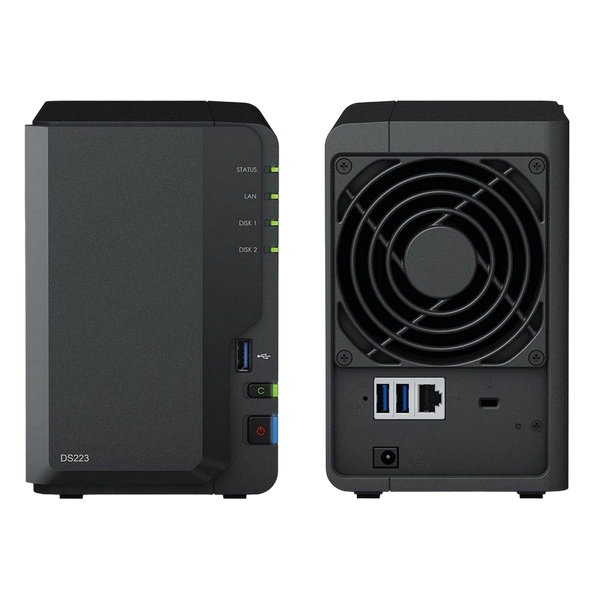 SYNOLOGY "DS223", 2-bay, Realtek 4-core 1.7GHz, 2GB DDR4 200604 Imagini