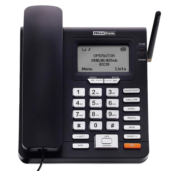 MAXCOM TELEFON FIX MM28DHS+GSM Black 273817 Imagini