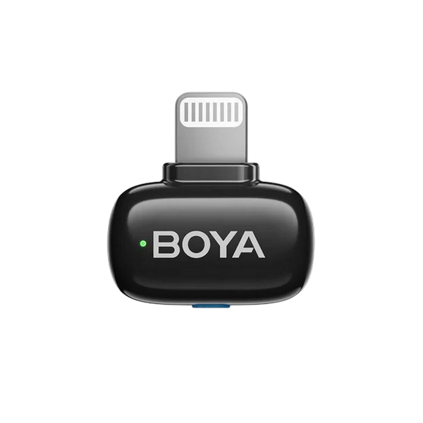 Microphone&nbsp;Wireless&nbsp;Boya&nbsp;Mini 2-03&nbsp;Ultracompact&nbsp;(2 TX+ 1RX Lightning Plug+ Charging case), Black 245578 Imagini