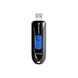 512GB USB3.1 Flash Drive Transcend "JetFlash 790", Black-Blue, Slider (R/W:90/40MB/s) 145851 фото 1