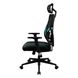 Gaming Chair ThunderX3 Yama1 Black/Cyan, User max load up to 150kg / height 165-180cm 132980 фото 1
