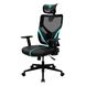Gaming Chair ThunderX3 Yama1 Black/Cyan, User max load up to 150kg / height 165-180cm 132980 фото 4