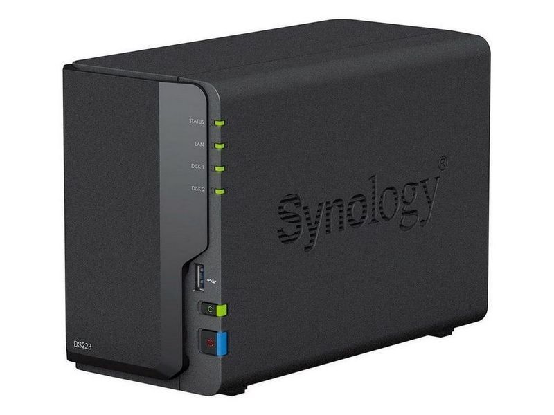 SYNOLOGY "DS223", 2-bay, Realtek 4-core 1.7GHz, 2GB DDR4 200604 Imagini