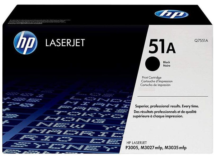 Laser Cartridge HP Q7551A black (end of expiration date ) 37378 фото