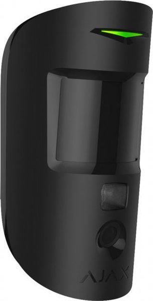 Ajax Wireless Security Motion Detector with Photo "MotionCam", Black 142942 фото