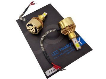 Becuri LED auto H3 GOLD 55W 5500LM 98235475 Imagini
