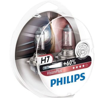 PHILIPS H7 VISIONPLUS +60% 12V 55W PX26D ( SET 2 BUCĂȚI) 12972VPS2 ID999MARKET_6590735 фото