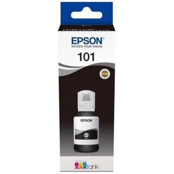 Ink Epson C13T03V14A, 101 EcoTank Black-Pigment 127ml bottle 85506 фото