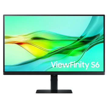 27" SAMSUNG ViewFinity S6 S60UD,Black,IPS,2560x1440,100Hz,5ms,350cd,MegaDCR,HDR10,HDMI+DP+USB+TypeC, 249669 Imagini