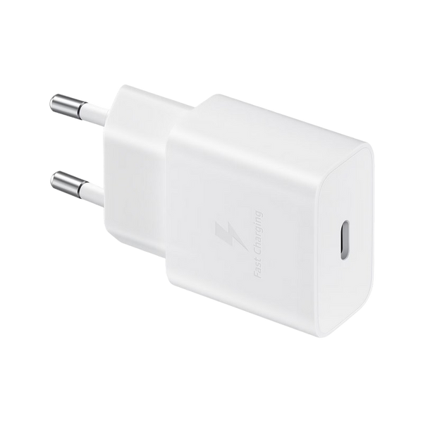 Original Sam. EP-T1510, Fast Travel Charger 15W PD (with cable), White 219284 фото