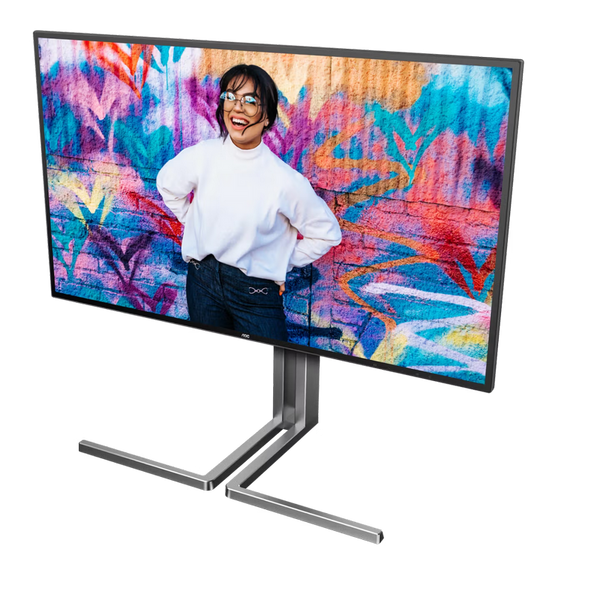 27" AOC U27U3CV,Black,IPS,3840x2160,60Hz,Adaptive Sync,4ms,400cd,HDR400,HDMI+DP+USB+TypeC,Spkrs,Pivo 251625 Imagini