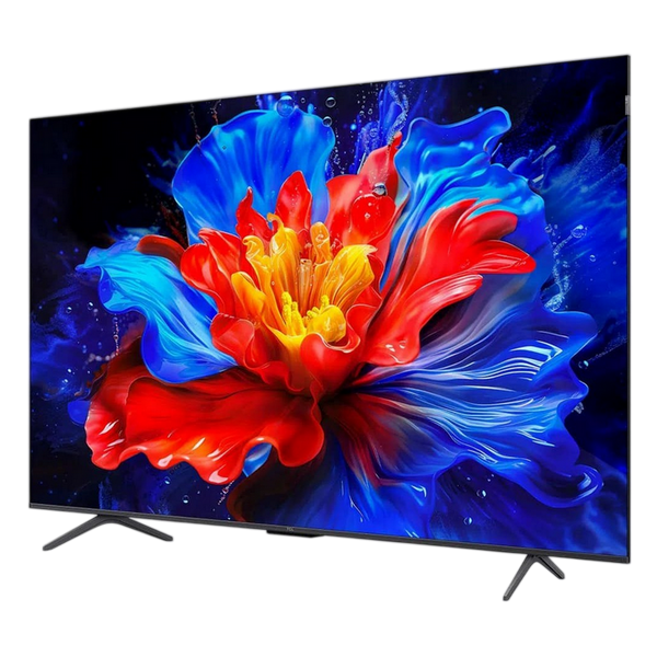 65" LED SMART TV TCL 65T8C, QLED 4K UHD, Google TV, Black 268445 фото
