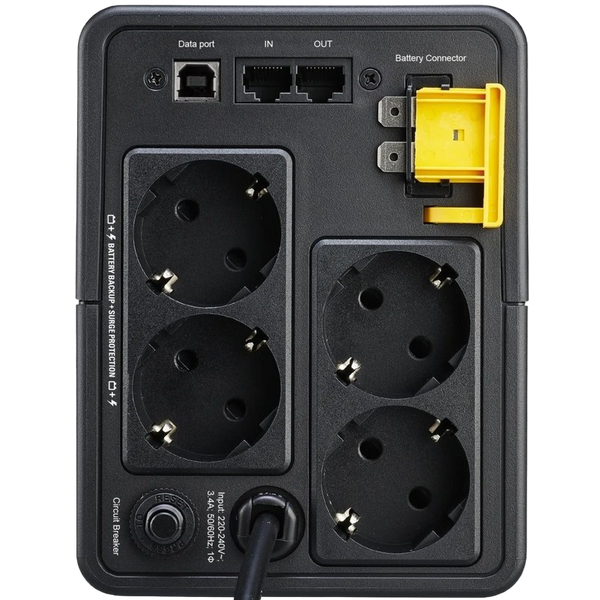 APC BACK-UPS BX750MI-GR 750VA/410W, 230V, AVR, USB, RJ-45, 4*Schuko Sockets 215400 Imagini
