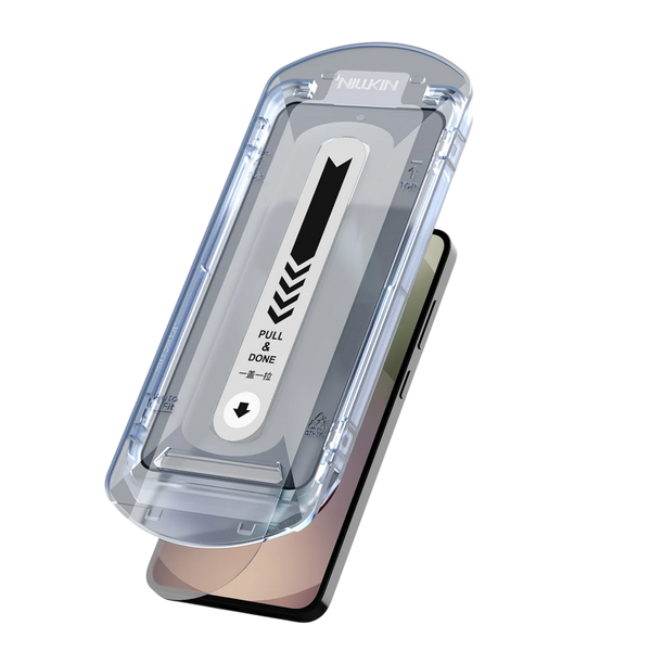 Nillkin SAM. Gal. S26+, Guardian (with Applicator), Tempered Glass, Black 248425 фото
