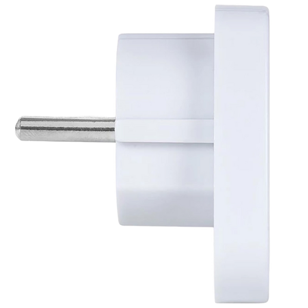 Зарядное устройство Adapter Rivacase PS4100 W00 travel adapter World to EU, White 132131 фото