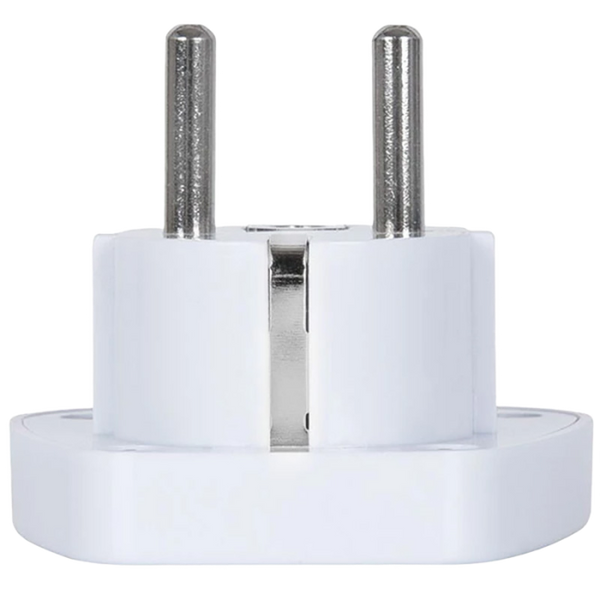 Зарядное устройство Adapter Rivacase PS4100 W00 travel adapter World to EU, White 132131 фото