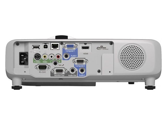 Projector Epson EB-530; ShortThrow, LCD, XGA, 3200Lum, 16000:1, LAN, 16W, White 201242 фото