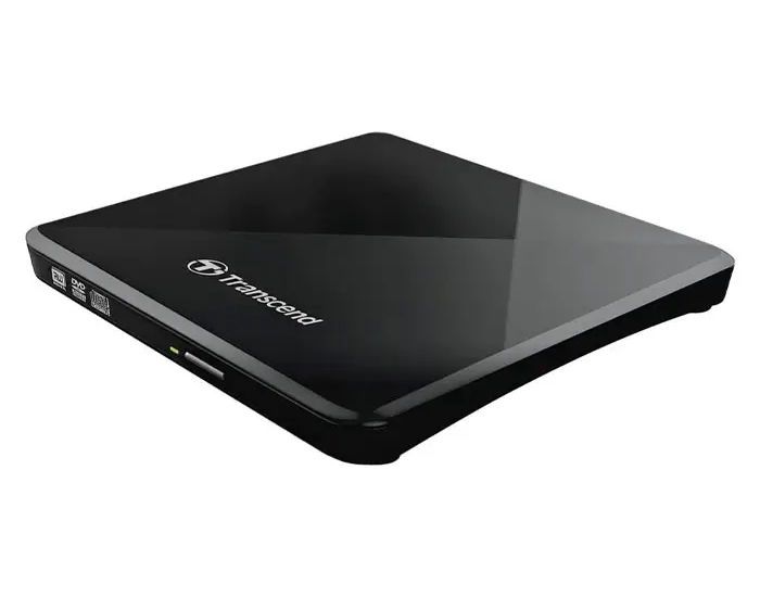 External Portable Slim 8x DVD-RW Drive Transcend "TS8XDVDS", Black, (USB2.0), Retail 54316 фото