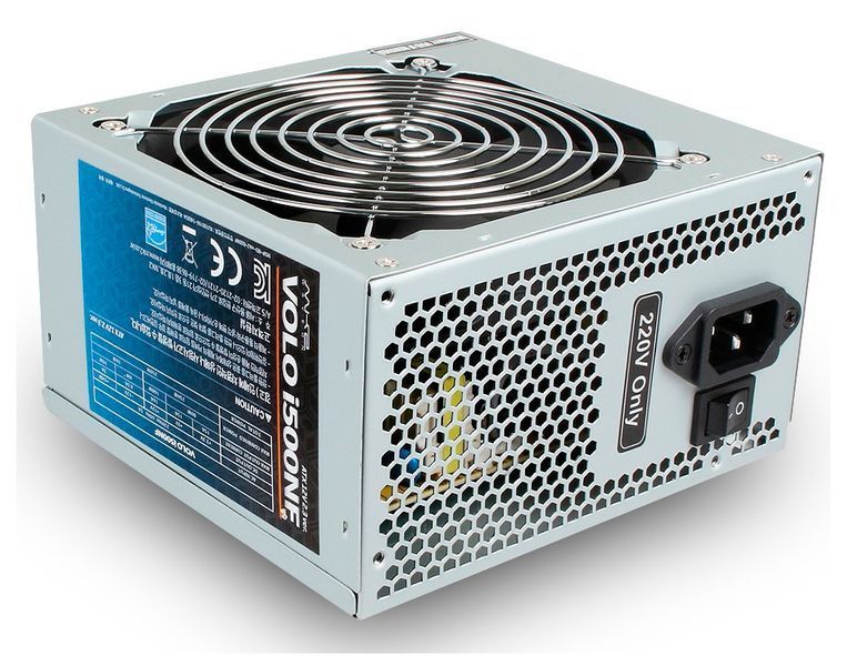 Power Supply ATX 500W Sohoo, 12cm Вентилятор, Bulk 80672 фото