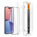 Spigen Смартфон Apple iPhone 15 Plus, EZ FIT, 1pcs, Tempered Glass, Black 209036 фото 2