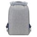 Backpack Rivacase 7562, for Laptop 15,6" & City bags, Gray/Dark Blue 132129 фото 10