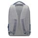 Backpack Rivacase 7562, for Laptop 15,6" & City bags, Gray/Dark Blue 132129 фото 3