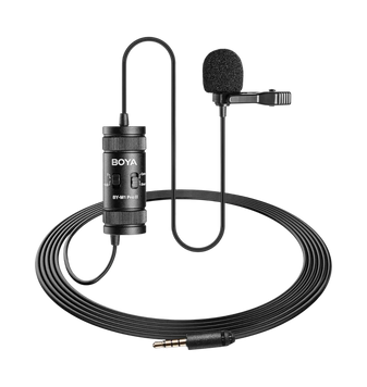 Lavalier Microphone Boya BY-M1 Pro II, Black 256445 Imagini