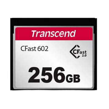 256GB CompactFlash Card, CFast 2.0, Transcend CFX602 "TS256GCFX602" (R/W: 500/350MB/s) 210986 фото