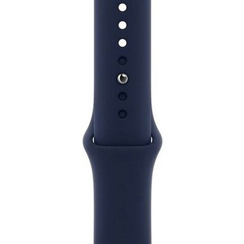 Apple Watch Series 6 GPS, 44mm, Aluminum Case with Deep Navy Sport Band, M00J3 GPS, Blue 122107 фото