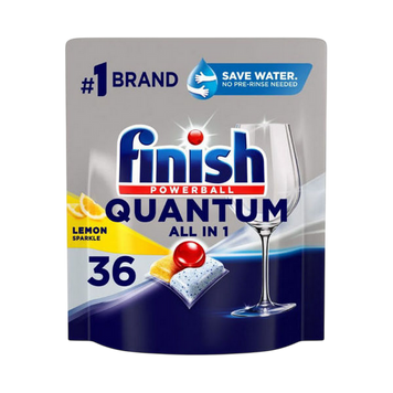 Dishwasher Capsules FINISH 36tab Quantum All in One Lemon 263037 Imagini