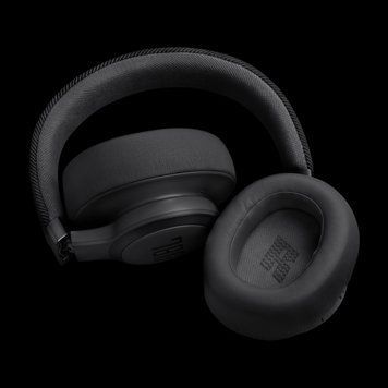 Headphones Bluetooth JBL LIVE770NC Black, Over--ear, active noise-cancelling 211936 Imagini