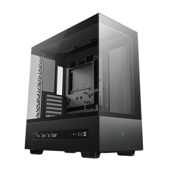 Case mATX Deepcool CH690 Digital, w/o PSU, 2xUSB3.0, 1XUSB-C, Tempered Glass, None Вентиляторs, 2x2.5", 1x3 240288 фото