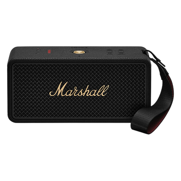 Marshall MIDDLETON II Portable Bluetooth Speaker - Black and Brass 259218 Imagini