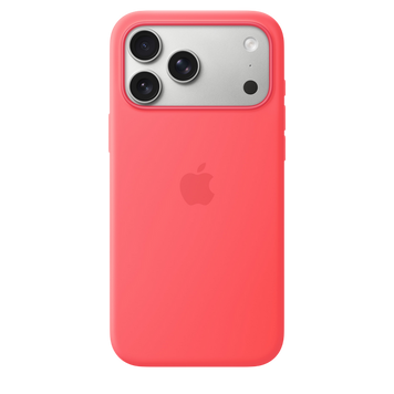 Smartphone Apple iPhone 17 Pro Max Silicone Case with MagSafe- Bright Guava, ModelA3559 251536 Imagini