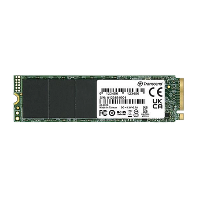 M.2 NVMe SSD 1.0TB Transcend 115S [PCIe 3.0 x4, R/W:3200/2000MB/s, 250/170K IOPS, 400TBW, 3DTLC] 207614 фото