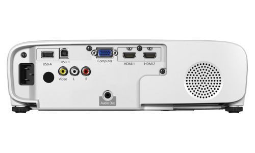 Projector Epson EH-TW750; LCD, Full HD, 3400Lum, 16000:1, 1.2x Zoom, Wi-Fi, Miracast, White 123125 фото
