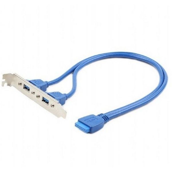 Cable, Dual USB 3.0 receptacle on bracket, CC-USB3-RECEPTACLE 83462 фото