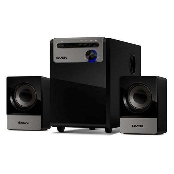 Speakers SVEN "MS-110" Black, 10w / 5w + 2x2.5w / 2.1 77716 фото