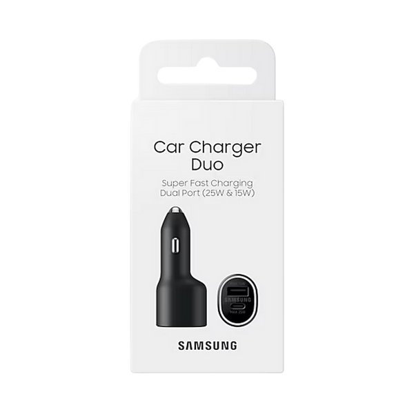 Original Sam. EP-L4020, Fast Car Charger 40W USB + PD (w/o cable), Black 209249 фото